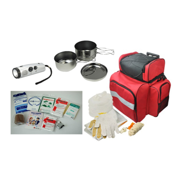 3WAY防災キャリーバッグ水タンクセット　KR-2001